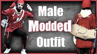 GTA5 I Red Adversary Male Outfit GOLF GLOVE RED JERSEY & MORE