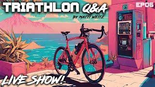 PRO Triathlete & Sport Physiotherapist answers YOUR QUESTIONS  Live Stream Q&A EP06