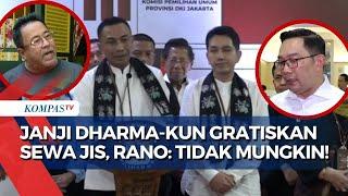 Tanggapi Janji Dharma-Kun Gratiskan Sewa JIS untuk Persija Begini Respons Rano Karno dan RK