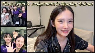 Final exam & assignment in Nursing School Vlog  호주 간호 졸업반 마지막 시험 & 과제