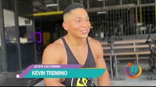 Kevin creó su gym para inspirar a muchos a ser musculosos