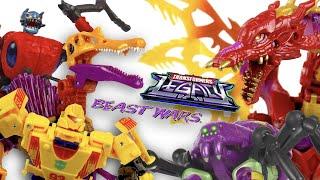 Transformers LEGACY Beast Wars Stop Motion Compilation Volume 4   Transformation Animation