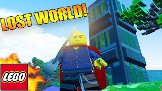 LEGO Worlds - LEGO LAND SEARCH FOR THE LOST WORLD Exploring New Items & vehicles #5 LEGO Worlds