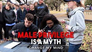 Male Privilege Is A Myth 2nd Edition  Change My Mind