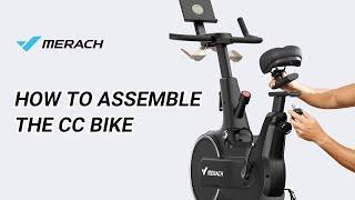 MERACH CC Exercise Bike Assembly Guide  Really Easy To Assemble