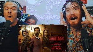 Shaitaan Teaser  Ajay Devgn R Madhavan Jyotika  REACTION