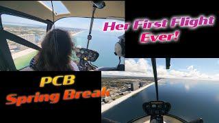 First Flight Ever Helo Birthday Flight Spring Break PCB
