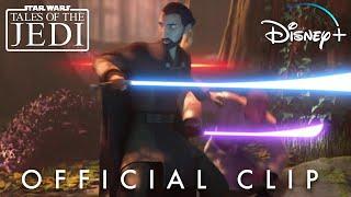 Star Wars Tales of the Jedi Official Clip  Dooku and Mace Windu  Disney+