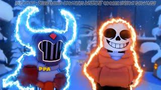 Undertale  Unexplained Anomalies Distrust Cooler Edition Sans + Underswap Sans Showcase