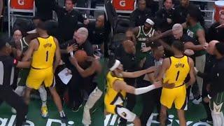 PAT BEV GETS ATTACKED BY OBI TOPPIN AFTER HIDING BALL FROM HIM FULL FIGHT