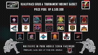 KUALIFIKASI TURNAMENT NO LIMIT GADGET GRUB A DAN B