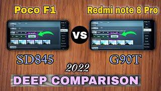 Redmi Note 8 Pro Vs Poco F1 Pubg Test  2022 Comparison