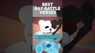 BLUE vs MONOKUMA - PART 3 #rapbattle #animation #shorts #bluesclues #danganronpa