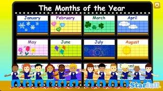 Months of the Year — a Starfall™ Movie from Starfall.com