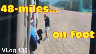 HOW FAR Would YOU go? Glacier NP. ASMR. 48 Miles on foot. HDT RV. RV Life. RV Fulltime Lifestyle.