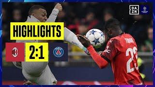 AC Mailand - Paris Saint-Germain  UEFA Champions League  DAZN Highlights