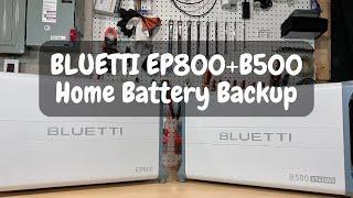 First Look at the BLUETTI EP800 + B500 Unboxing and Specs Breakdown