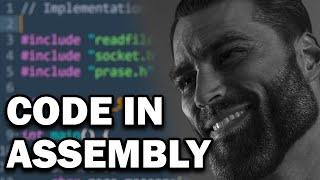 you can become a GIGACHAD assembly programmer in 10 minutes try it RIGHT NOW