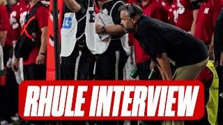 Nebraska football head coach Matt Rhule chats recruiting grind Jalyn Gramstad & QB room I GBR