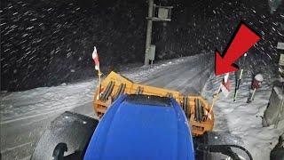 ️Schneeräumung️ in den Alpen Die Kanaldeckel greifen wieder an