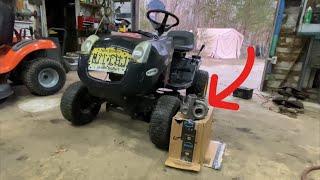 Putting a Turbo On a Lawn Mower  Part 1