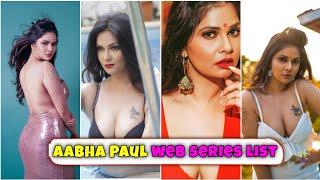 Aabha paul top 10 web series  Top 5 best aabha paul web series  Aabha paul hot saree