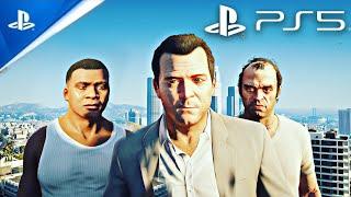 GTA V  PS5 Graphics  Full Story - Historia Completa