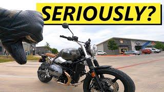 Wait... People actually like the BMW R9T?