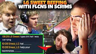 How LG Sweet & Boys BEEFING With Falcons Back To Back in Three Games in EWS International Scrims