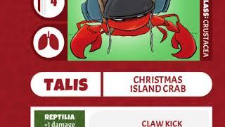 Christmas Island Crab Exercise Video