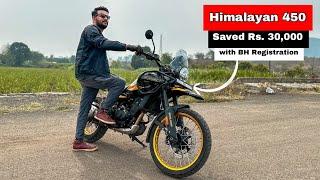 2024 Himalayan 450 - How to get BH Registration  Meaning of BH Plate and Eligibility  Advantages