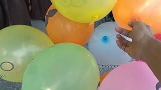 Horee..Meletus balon berhadiah Balon meletus challenge part 2