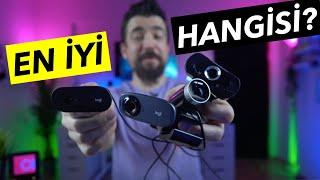 EN ÇOK BU WEBCAMLER SATIYOR Logitech C310 VS 505e VS A4 Tech PK-910H VS Everest SC-HD03 inceleme