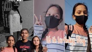 16th birthday Vlog  going school tution  little celebration 