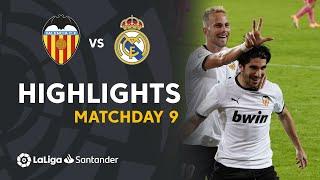 Highlights Valencia CF vs Real Madrid 4-1