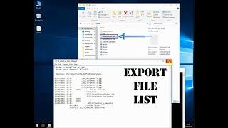 Export file and folder list with PowerShell