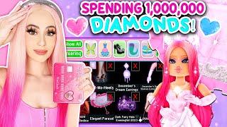 SPENDING 1000000 DIAMONDS On My PAGEANT OUTFIT In Royale High... Roblox