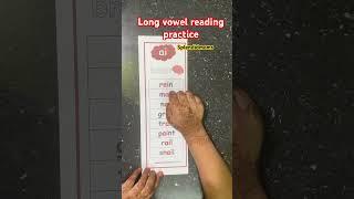 Long vowel a reading practice #splendidmoms #englishreading #longvowels