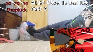 All KJDev Spec Moves In REAL LIFE PART 2 - Roblox Strongest Battlegrounds