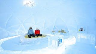 Staying at Japans Ice Hotel in extremely cold Hokkaido  Hoshino Resorts TOMAMU Ice Village