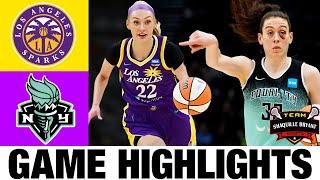 Los Angeles Sparks vs New York Liberty Highlights  Womens Basketball  2024 WNBA