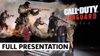 Call of Duty Vanguard Full Presentation  Gamescom ONL 2021