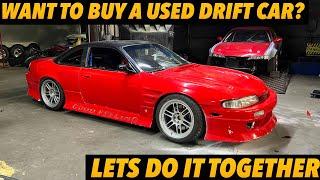 Is this used drift car I buy junk?  We dyno it look it over drift it.