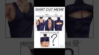 Shirt Cut Meme Art Challenge + My Thoughts While Doing It