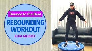 Rebounding Cardio Workout #123 MIN Bounce to the Beat Fun trampoline workout