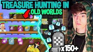 TREASURE HUNTING EXPENSIVE ITEMS IN OLD WORLDS  Growtopia