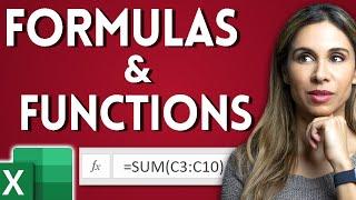 Excel Formulas and Functions You NEED to KNOW
