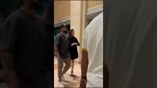 Virat Kohli & Anushka Sharma spotted at Team Hotel in Bangalore️ #AwaitingAnnouncement