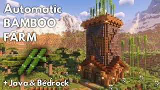 Minecraft BAMBOO FARM Tutorial 1.21 - MINECRAFT TUTORIAL