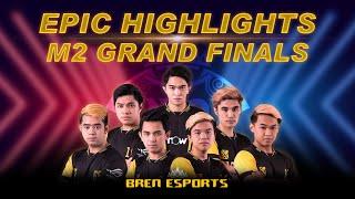 Epic Highlights Bren Esports Grand Finals M2 Championship Game 1 - 7 Mobile Legends  ML